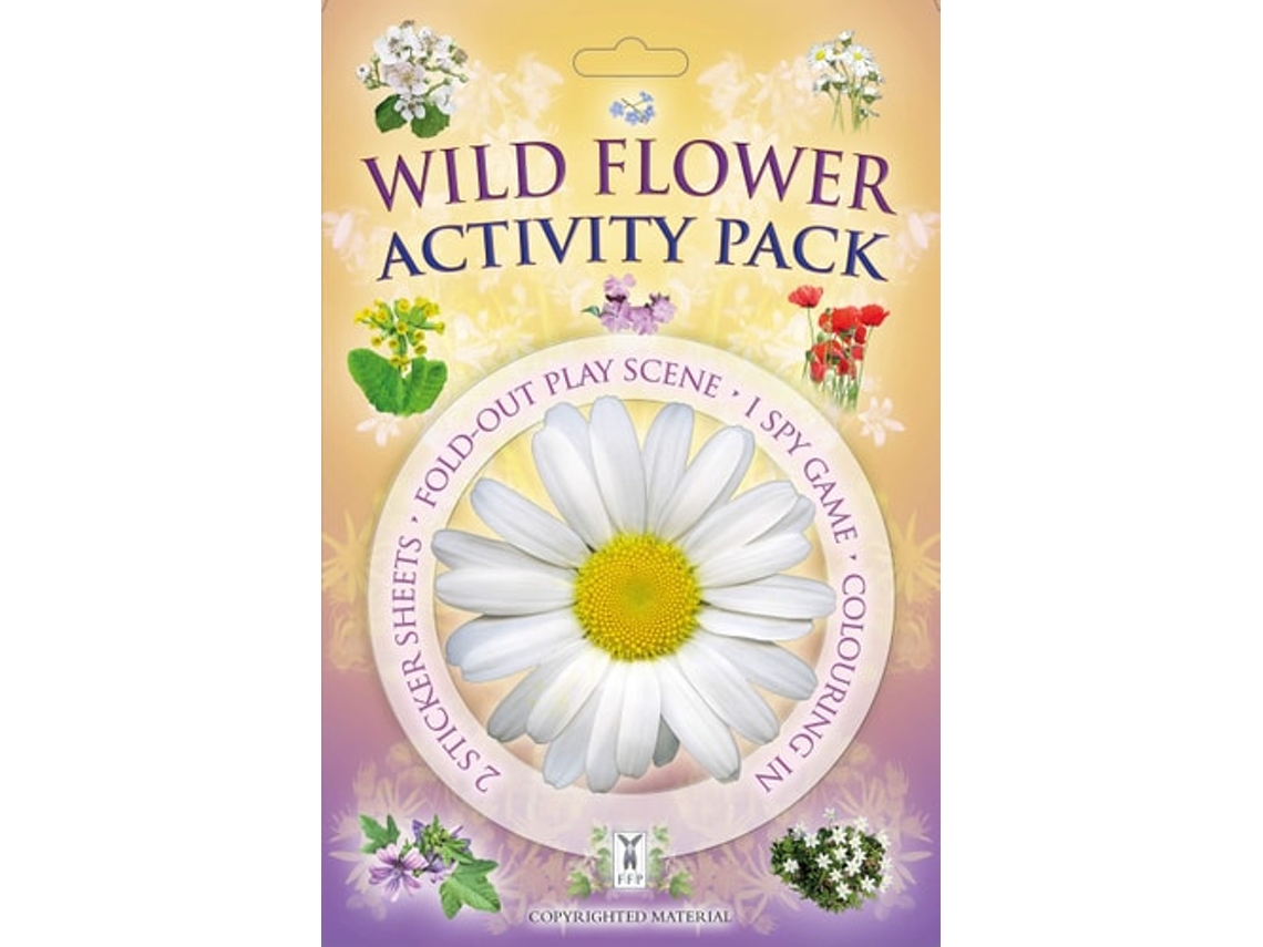 Livro Wild Flower Activity Pack de Andrea Pinnington (Inglês)