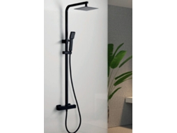 Imex – Suécia Conjunto De Duche Monocomando Negro Ouro Rosa Negro Oro Rosa