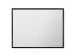Magnetic Glass Board Brown Wood For The Hall Espelharte (80x60 Cm)