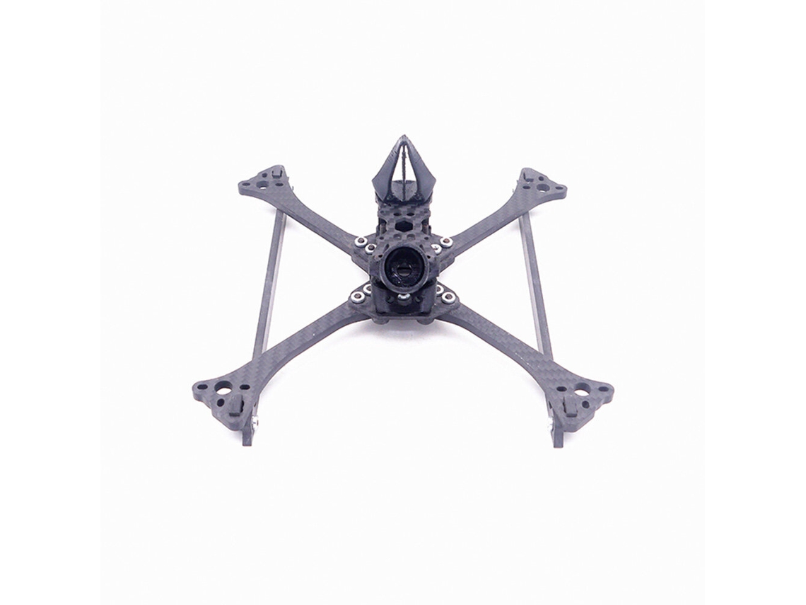 Kit Estrutura Teosaw 533, Distância Entre Eixos 210 Mm, Espessura do Braço 5 Mm, Fibra Carbono, Kit Estrutura 5 Polegadas Drones Corrida Fpv. MDUG