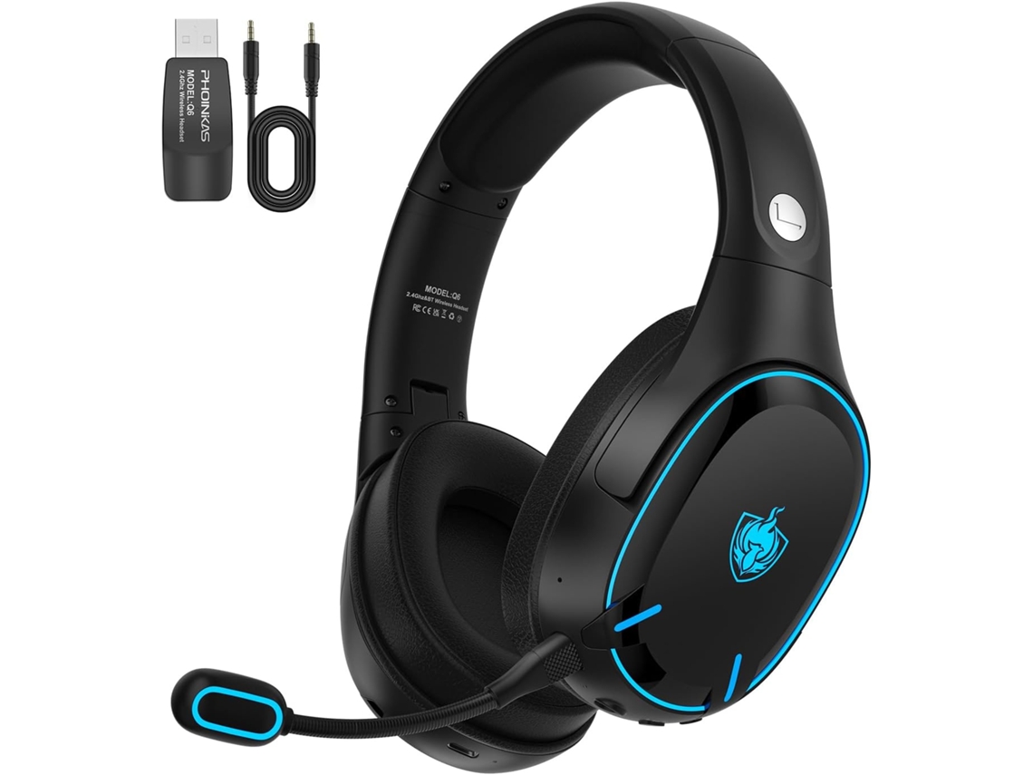 Fone de Ouvido Bluetooth com Clipe JIAPEI Estéreo, Bluetooth 5.0, Microfone para Ocasiões de Negócios (preto)