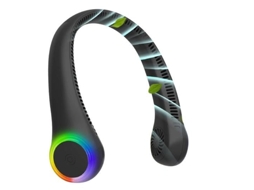 Wowgo Ventilador Cuello Mini , Varios Colores, Bnf0688 Usb De Manos Libres 3 Velocidades, Negro (nuevo No Precintado)