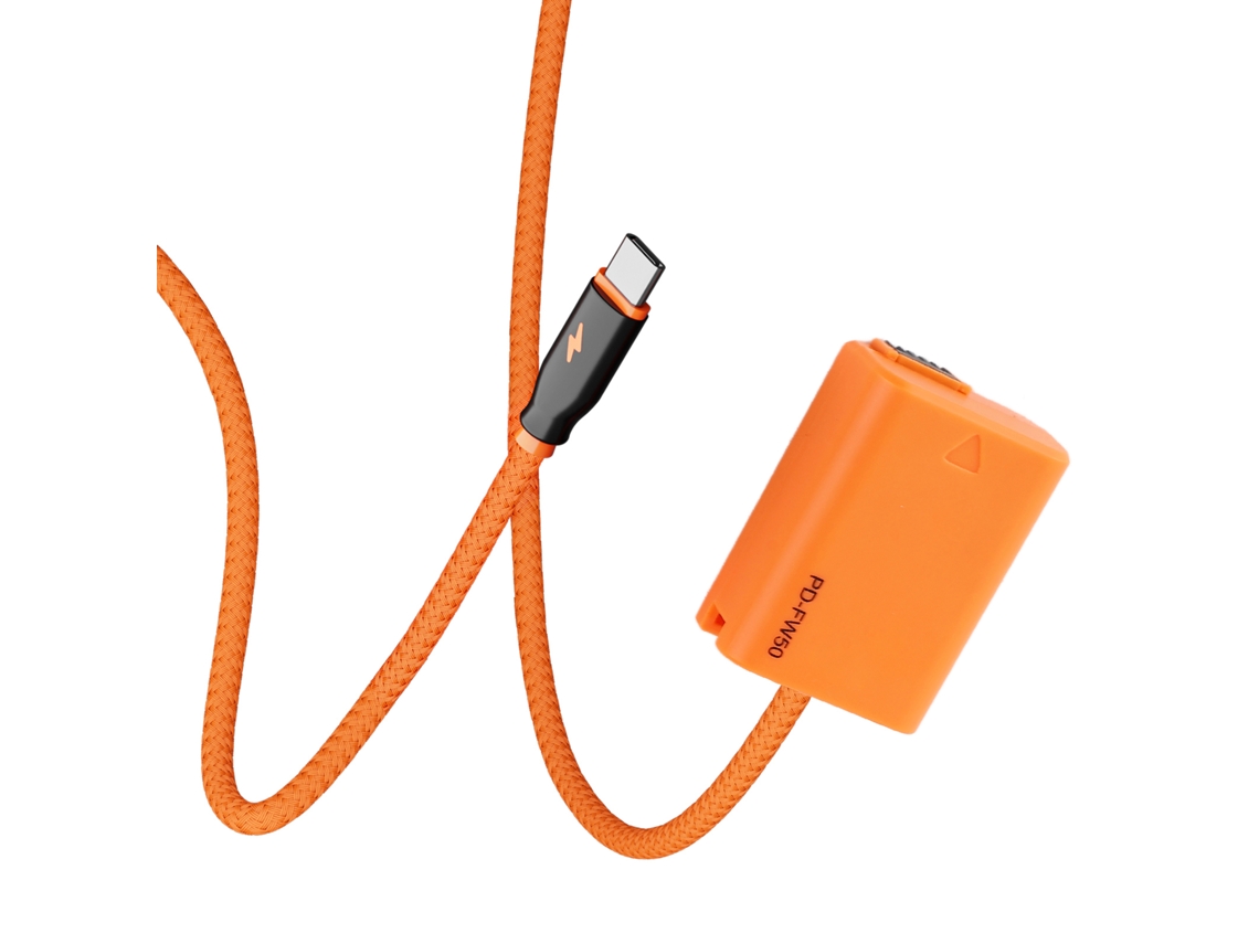 2026 batería Falsa para Cámara Con Cable de Alimentación Type C Pd, Reemplazo Y Adaptador para Cámara A7