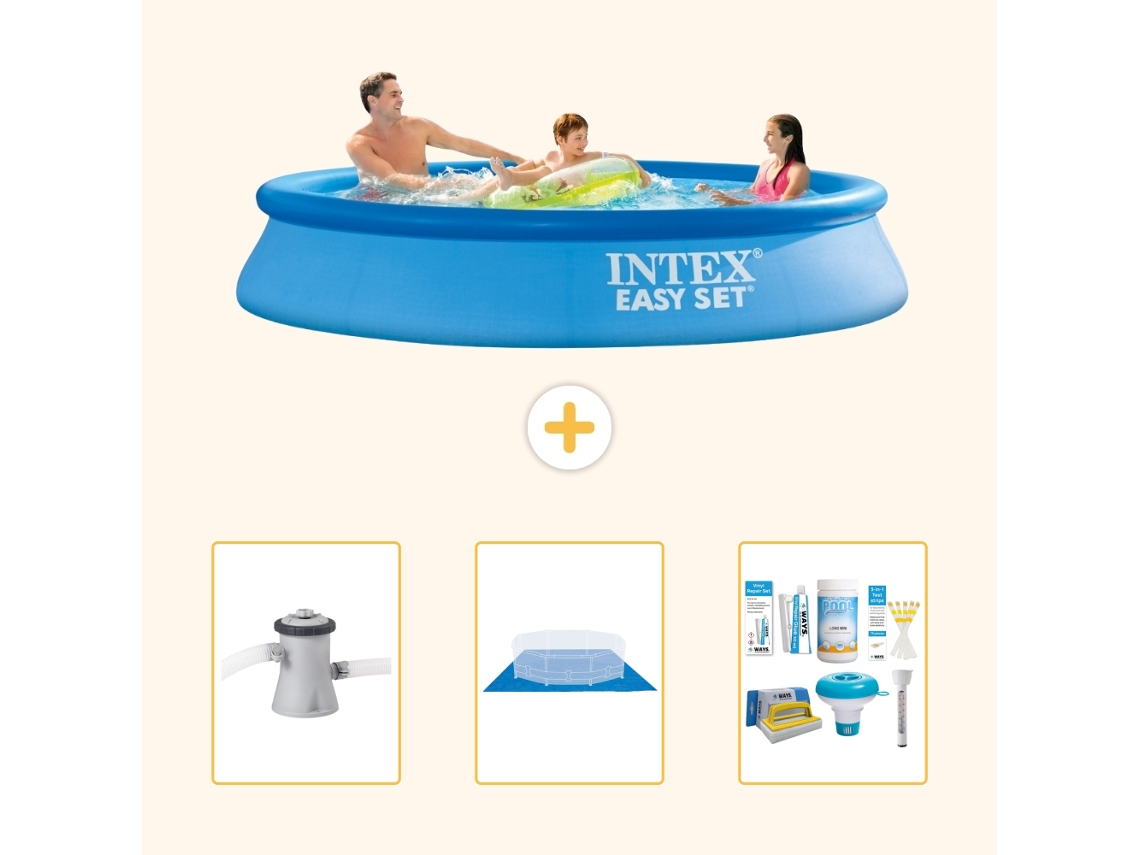 Intex Piscina Easy Set Redonda - 305x61 Cm - 4-peças S21314
