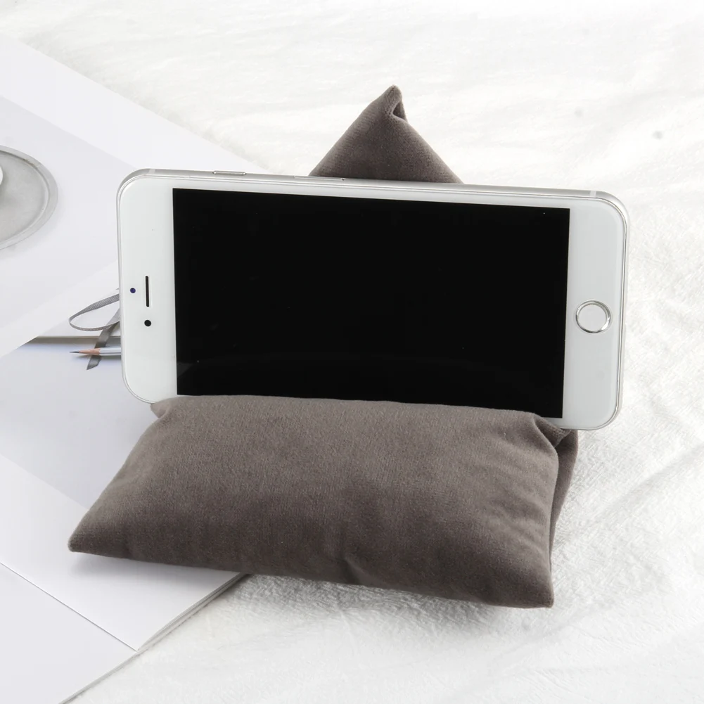 Suporte De Celular Com Tripé, Almofada Macia E Portátil Tipo Puff Para Laptop, Tablet E Celular~03928