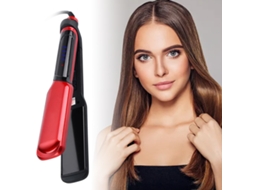 Modelador E Alisador De Cabelo Cerâmica 2 Em 1, 110-240v