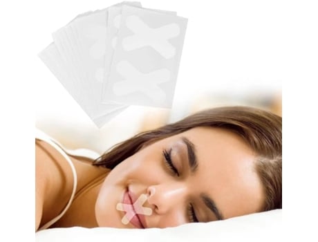 Fita Bucal Contra Ronco 10 Folhas Branco