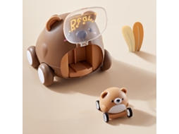 Juguetes De Carros Catapulta Interactivos Animales Bonitos De Inercia Con Ejeção Para Crianças Presente Urso Padrão