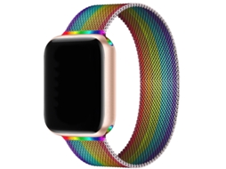 Bracelete Para Apple Watch 42/44/45/46/49mm Cores Do Arco-íris Cuich