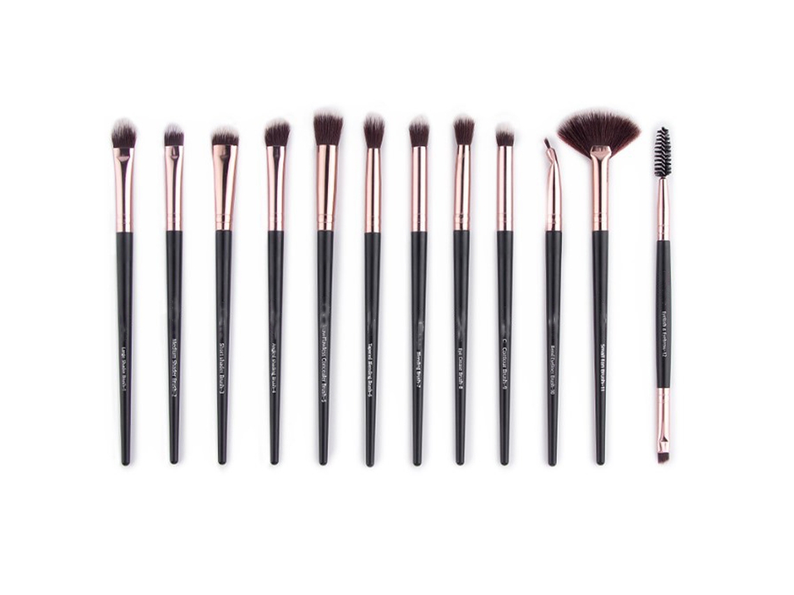 Pinceis Maquiagem Mistura Suave Aplicação Sombras