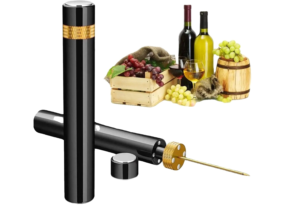 Abridor de Vinho, Design Portátil, Remoção Fácil de Rolhas, Dourado OEM