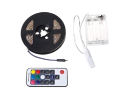 Luzes de Tira Led 5V com 17 Teclas Lâmpadas com Controle Remoto Faça Você Mesmo Decoração Interna e Externa ALLINLESS