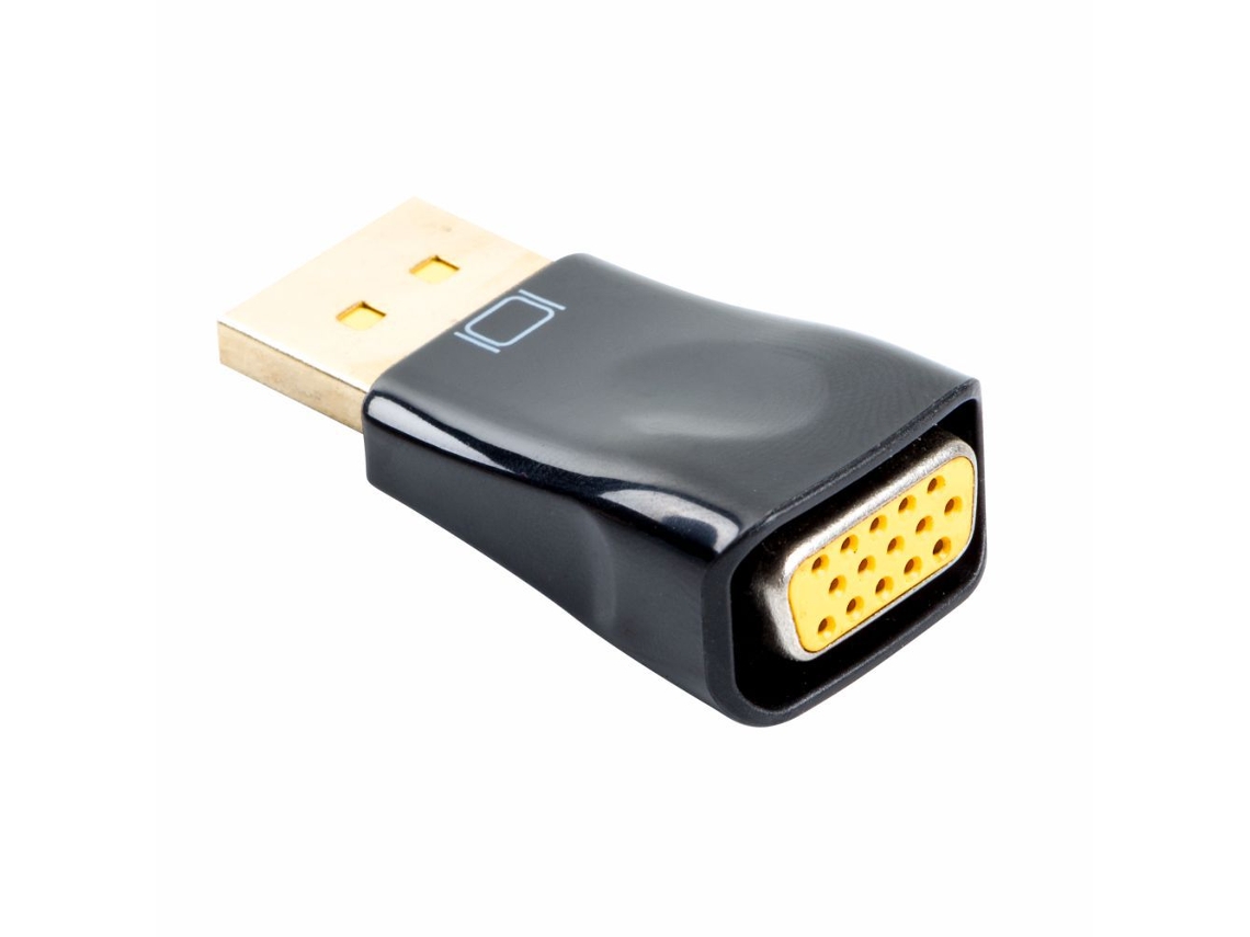 Ficha Adaptadora Displayport Macho / Vga Fêmea Prok
