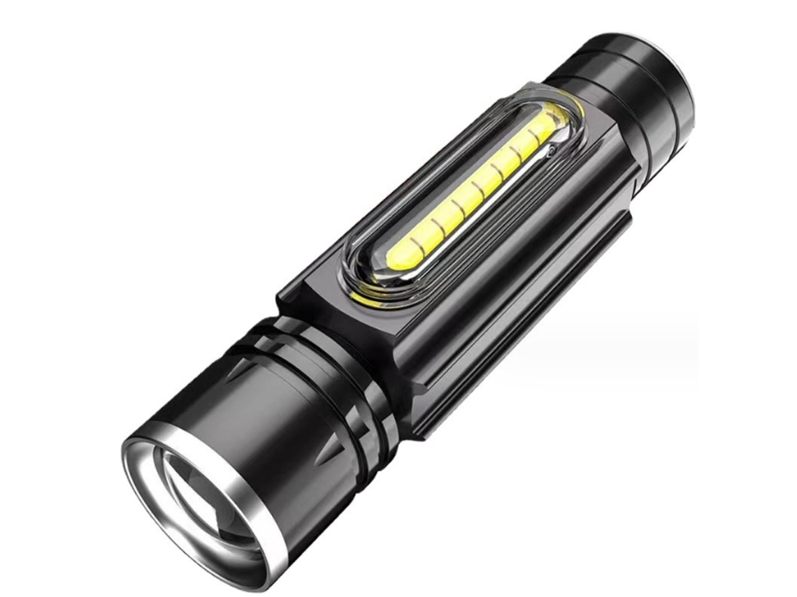 Lanterna BISBISOUS 1200 Lumens Recarregável 5 Modos À Prova D'Água Preto VIGA EUROPE