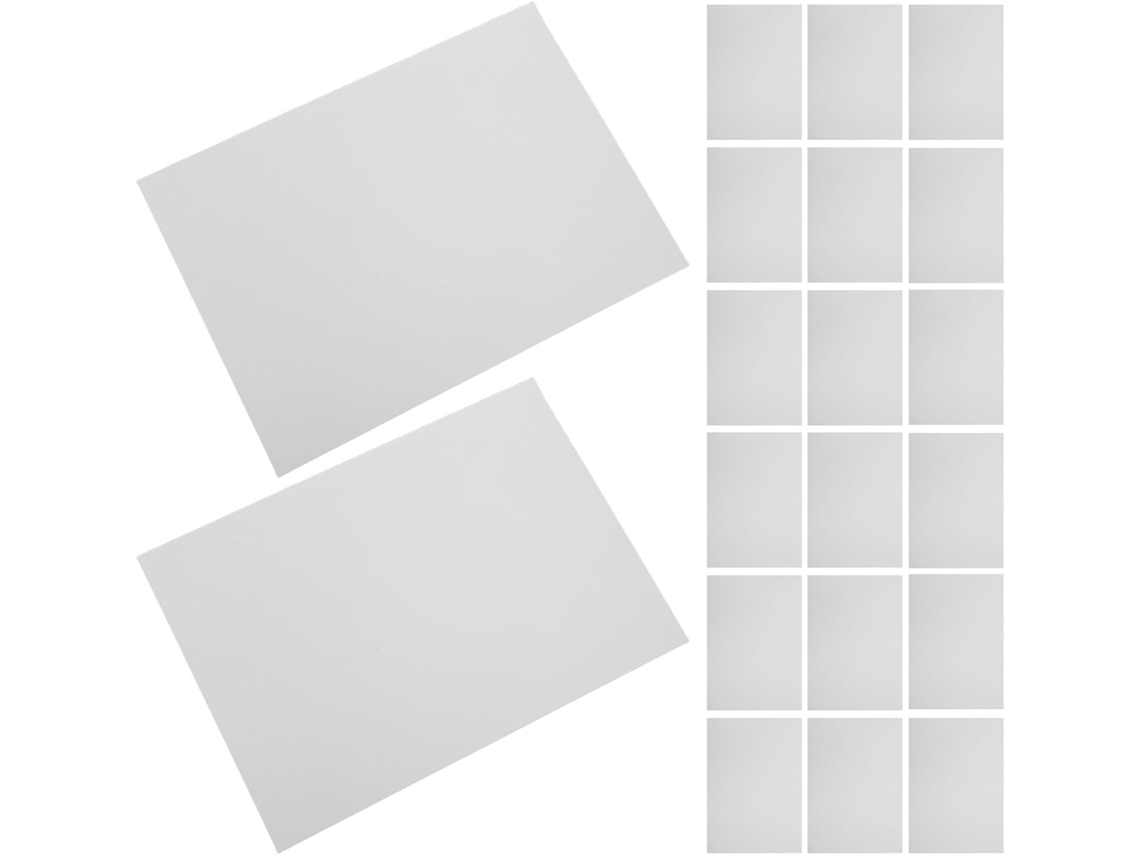 Frcolor Conjunto De 20-protetores Prateleira Metálicos, Revestimento Plástico Rígido Fosco Antiaderente Para Armários De