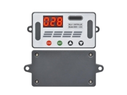Relé De Retardo Tempo Com Led Duplo Dc 5v-30v Disparo Por Nível Alto