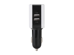Carregador de Carro com Display EOOCOO (dual USB, carregamento inteligente)