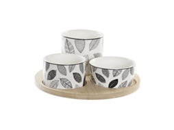 Kit de Aperitivos DKD HOME DECOR (Bambú - Multicor)