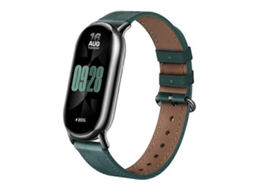 Pulseira De Couro Com Textura Xadrez Xdfind Para Xiaomi Smart Band 10 / 9 / 8