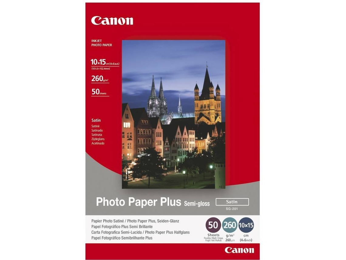 Papel Fotorafico Semi-Gloss CANON 10x15
