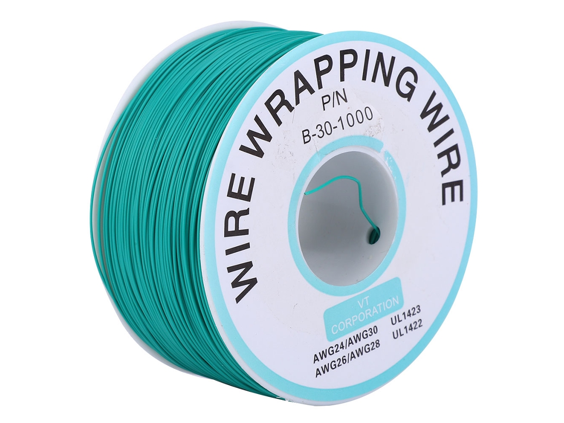 Laxiscreed Cabo De Transferência De Cobre Enxofrado 30awg Para Placas De Circuito Eletrônico