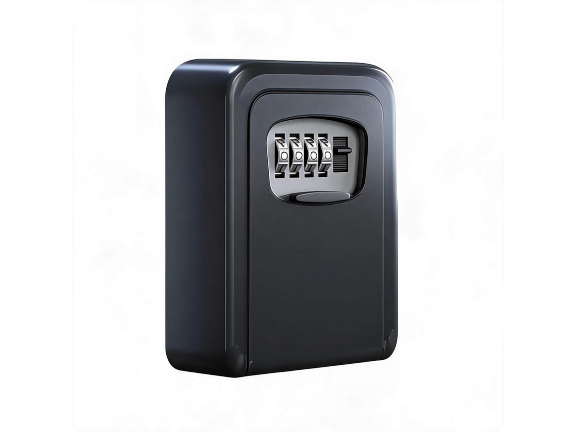Cofre Chaves Eifson Capacidade 5 Chaves 12x10x5.2cm (preto)