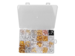 2026 kit de 259 Anéis para Tranças de Cabelo com Designs Variados, Acessórios de Moda para Dreadlocks e Pestanas