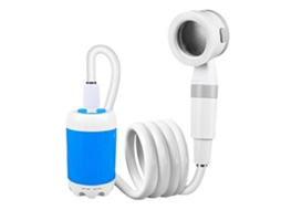 Conjunto De Chuveiro Portátil Para Áreas Externas, Chuveiro De Mão, Chuveiro De Fluxo Ajustável Para Caminhadas, Mochilão, Praia PENGDSJE