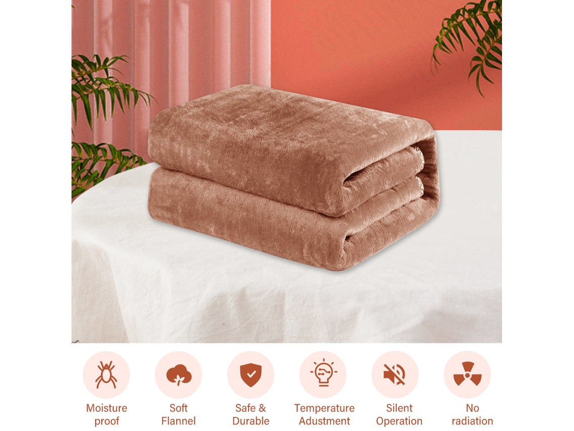 Capa Aquecedora Corporal (com 9 Configurações de Temperatura Ajustáveis / Função Temporizador de 12 Horas)