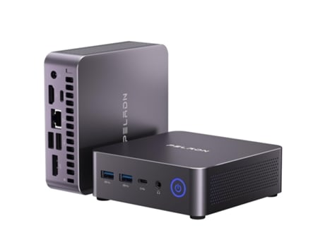 Mini Pc Peladn Wo7 Amd Ryzen 7 7735u 32 Gb Ddr5 1 Tb Ssd Wifi6 Bt5.2 Com Ecrã Quádruplo E Windows 11 Pro Minicomputador (8c/16t, Até 4,75 Ghz)