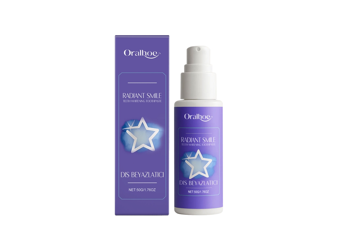 Creme Dental Clareador Roxo