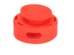 Mali capa de Silicone Protectora com Suporte de Ventosa para Alto falante Dot 2 Econômica em Espaço Vermelha