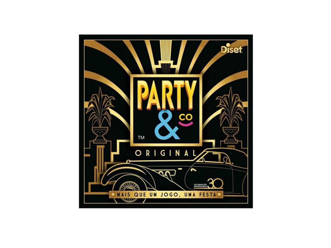 Jogo de Tabuleiro PARTY & CO Original 30º Aniversário (Idade Mínima: 14 Anos - Dificuldade: Baixa)