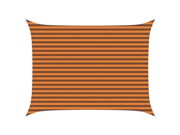 Maison Exclusive - Vela De Sombra Solar Laranja E Marrom 4 × 3 M