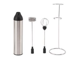 Batedor Elétrico de Leite LAXISCREED Leve Aço Inox Abs 2 Cabeças