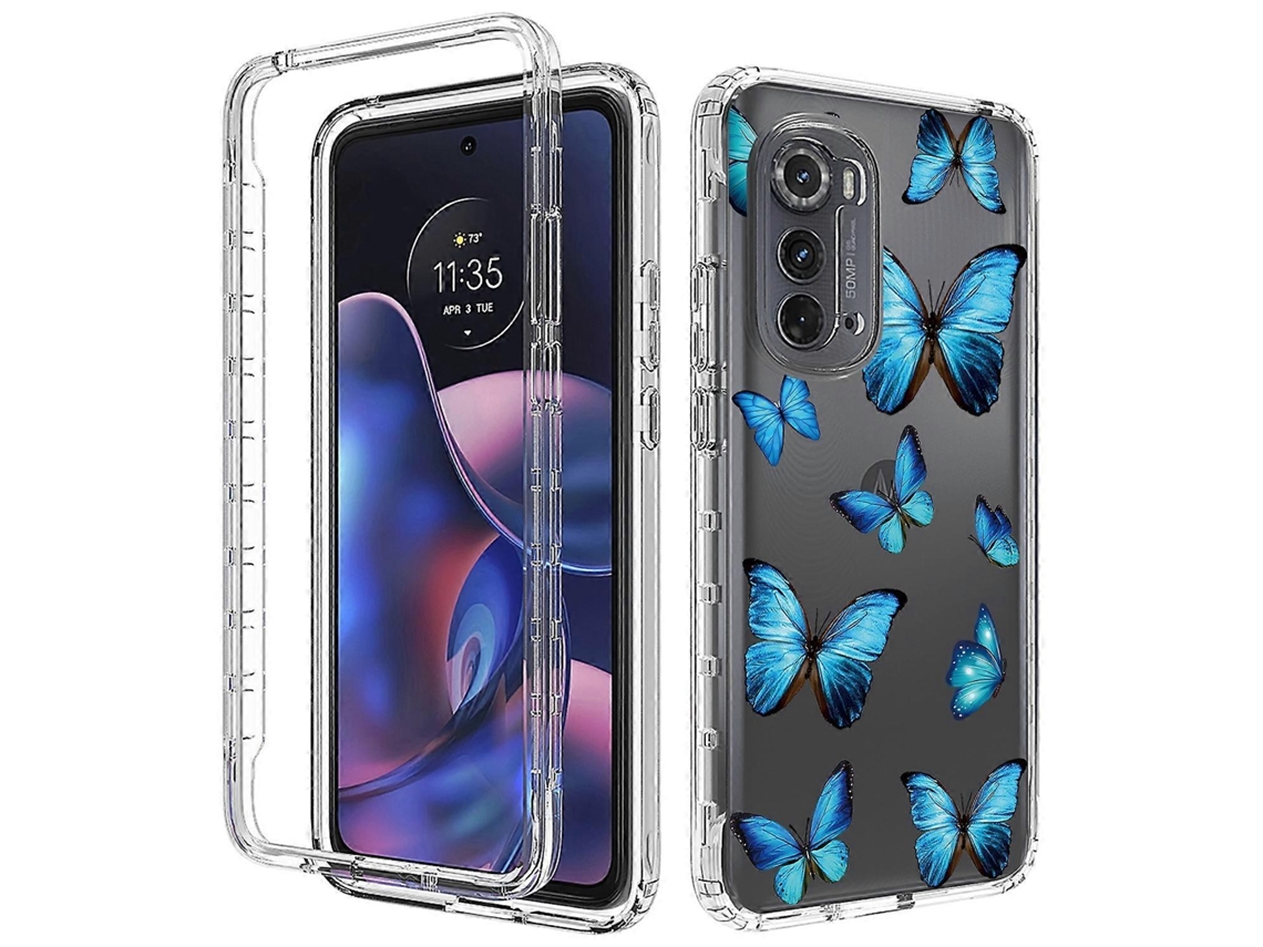 Capa Transparente Pintada Para Celular Motorola Edge 2022