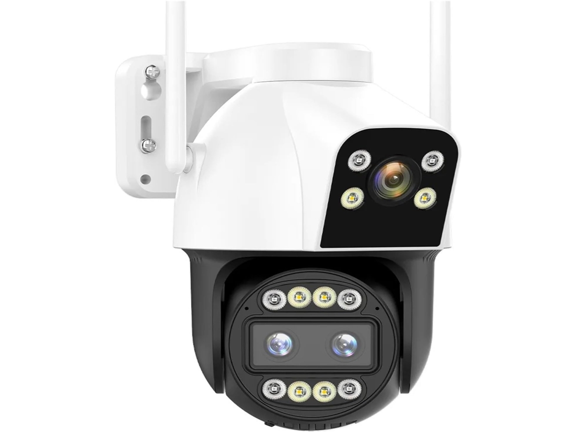 Câmera de Segurança Residencial com Cartão Sim 4g, Câmera Dome Ptz, 4k 6mp Hd com Zoom de 10x. SFUSHOS