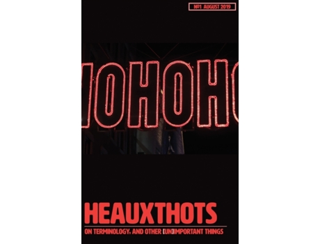 Livro heauxthots: On Terminology, and Other [Un]Important Things Suprihmbé (Inglês)