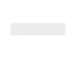 Maison Exclusive - Cortina De Renda Com Cortinas Branco 1200 X 140 Cm Poliéster