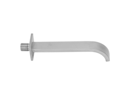 Torneira de Parede S/MARCA, escovada, DN15, inox, para pia e banheiro