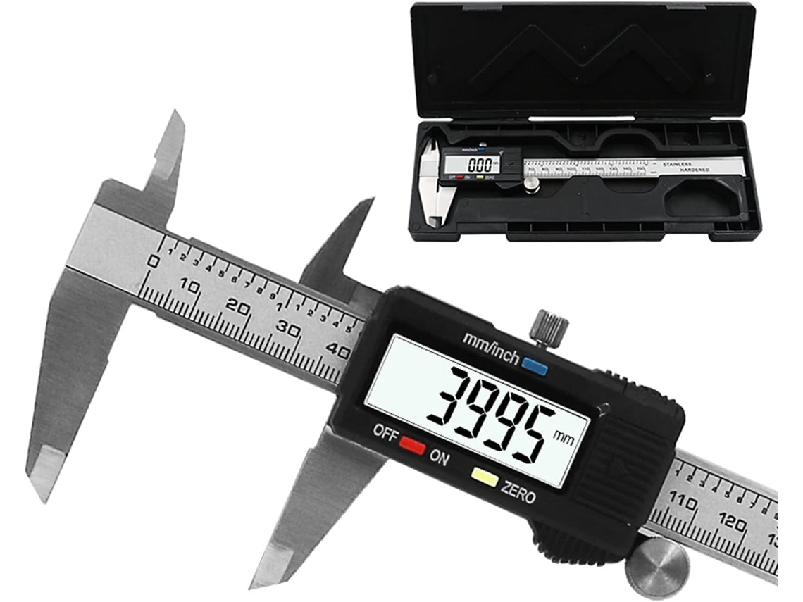 Paquímetro Digital De 6 Polegadas (152 Mm) Ferramenta Medição