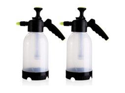 2 Pack 2l Pulverizador Manual De Jardim Com Válvula De Segurança E Bico Ajustável Para Jardim E Limpeza