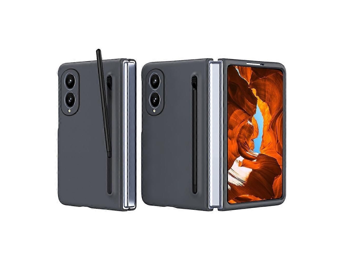 Capa Rígida De Policarbonato Compatível Com Samsung Galaxy Z Fold 8 Wide, Com Caneta Stylus.