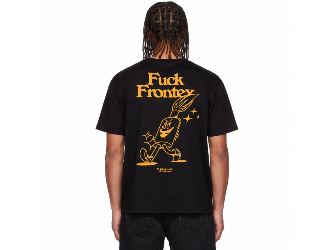 Rockinstone F*** Frontex T-shirt Unique Designer Style