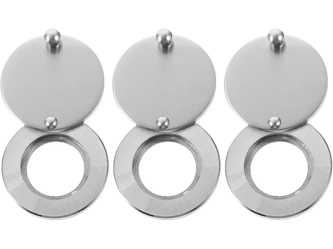 Protetores De Olho Mágico 3 - Visor Giratório Porta 5/8" Com Proteção