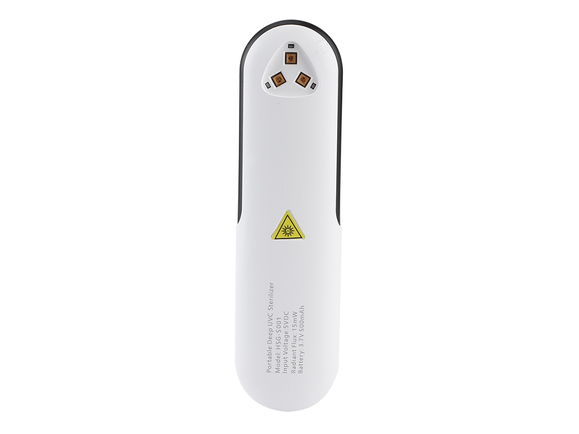 Lâmpada Uvc Portátil, Lâmpada De Limpeza Ultravioleta De Mão Com Sensor De Gravidade Para Carro E Casa