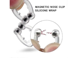 Conjunto De 3 Clipes Nasais Magnéticos De Silicone Antirronco - Novo Produto S03