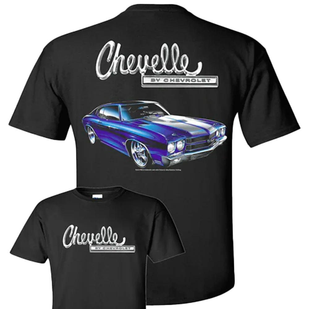 Chevy Chevelle 70’ T-shirt Unisex Rockinstone Size:s