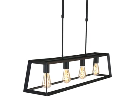 Candeeiro MEXLITE Buckley 1705ZW (Preto)