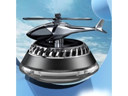 Difusor De Aromatizador Ar Para Carro Movido A Energia Solar, Enfeite Giratório Em Formato De Avião Com Pastilhas